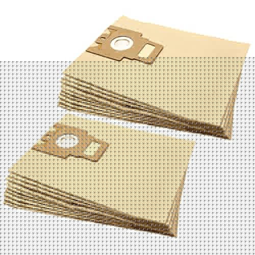 vhbw 20x Bolsa aspiradora compatible con Miele Gold Edition S4, Graphite, Graphito, 2000 aspiradora - papel, 28,5 cm x 22 cm, color arena
