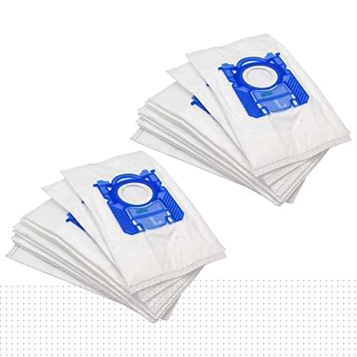 vhbw 20x Bolsa compatible con Electrolux For Ikea family, Harmony, Olivia, E XXL, Oxygen Z 5000 - Z 5695, Oxygen+ 62 aspiradora - blanco