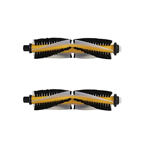 ALEFCO Sustituir Accesorios Cepillo Principal de aspiradora Robot, Compatible con Robot Vileda VR 302 VR302, Piezas de Accesorios de aspiradora (Color : 2 Roller Brush)