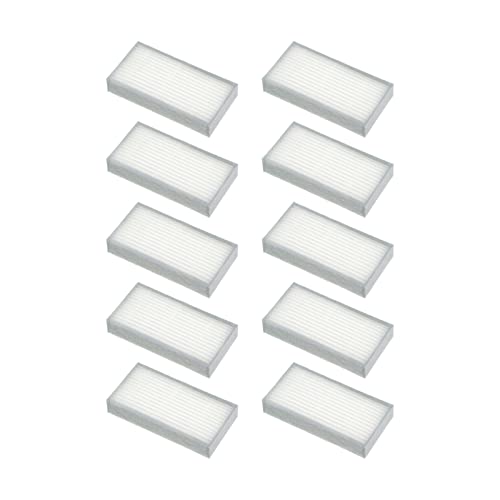 VIPBT Lote de 10 piezas de recambio de filtro de piezas de Robot aspirador Compatible con Haier T322, GUTREND JOY 90 FUN110