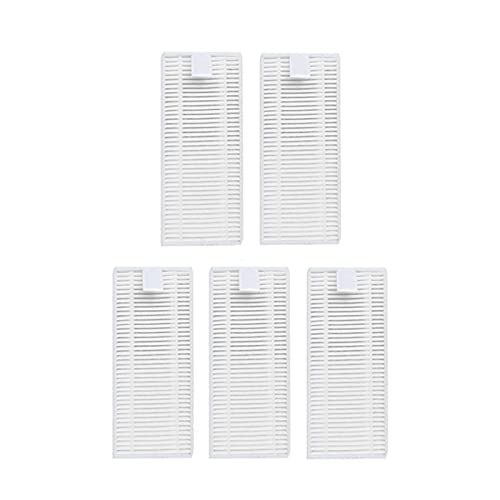 HCOWL Filtro Hepa robótico Compatible con Cecotec Conga 4690 Robot Aspirador Piezas Accesorios reemplazo (Color : 5pcs Hepa Filter)