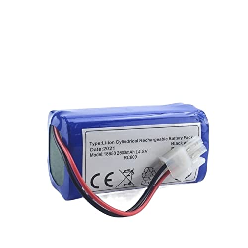 Batería de Iones de Litio Compatible con ILIFE A4s/A7/V7s Plus/V55 Pro/W400/A9s PX-B020 Robot Aspirador baterías CR130 Parte (Color : 2Pcs Battery)