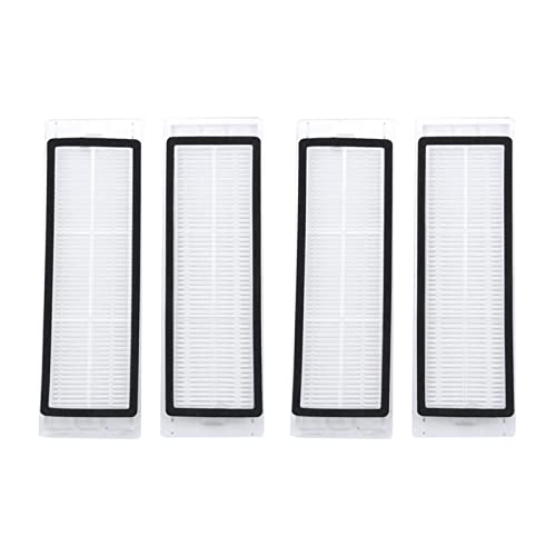 YIJIAN 4 PCS HEPA Filtro de Filtro Accesorios de máquina compatibles con Xiaomi Roborock Aspuumer Cleaner Smart Cleaning Robot Kit de reemplazo (Color : Gold)