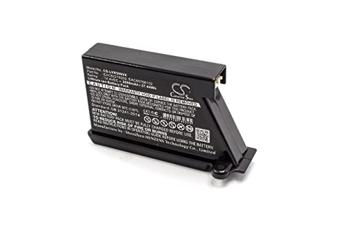 vhbw Batería Li-Ion 2600mAh (14.4V) para Robot limpiasuelos Robot autónomo de Limpieza LG HomBot VR6171LVM, VR6260, VR62601LV, VR62601LVM, VR6260LV