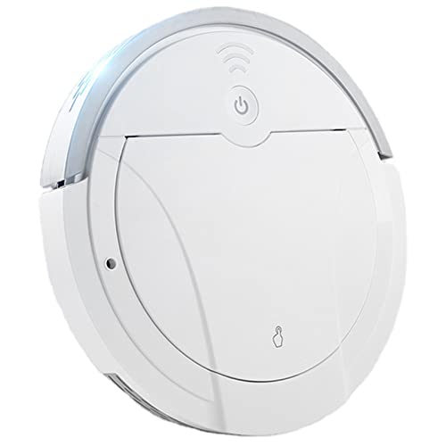 LTJX Robot Aspirador y Fregasuelos, Barre, Friega y Pasa la Mopa, con Humidificación y Esterilización UV, Robot Aspirador Fino para Pisos Duros y la Limpieza de pelos de Mascotas