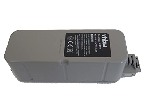 vhbw Batería NiMH 3300mAh (14.4V) Compatible con Klarstein M-488 aspiradoras, Robot aspiradora reemplaza APS 4905.