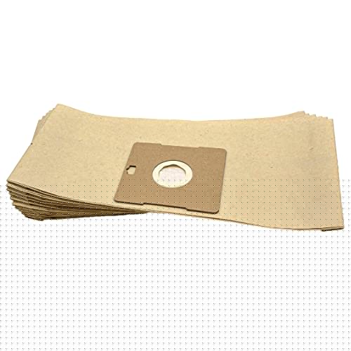 vhbw 10x Bolsa aspiradora compatible con Tip Top BSA 1600 Electronic aspiradora - papel, 35 cm x 16 cm