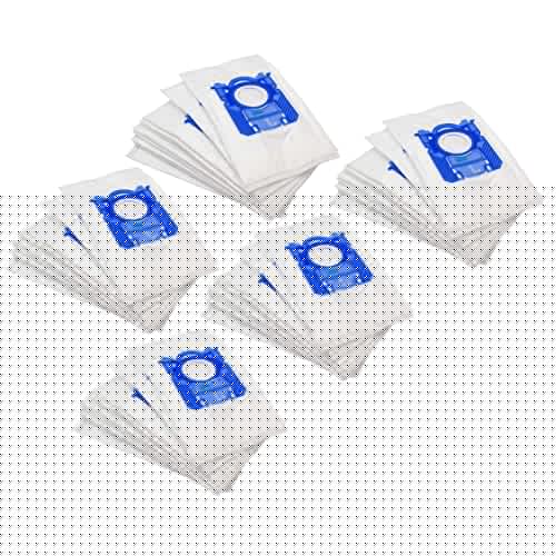 vhbw 50x bolsa compatible con Electrolux For Ikea family, Harmony, Olivia, E XXL, Oxygen Z 5000 - Z 5695, Oxygen+ 62 aspiradora - blanco