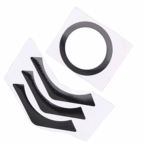 TOPINCN 2 Juegos de Parachoques de Vacío para Robot, Módulo de Aspiradora Pegatinas de Goma de Gancho y Bucle para Aspiradora Robot N9