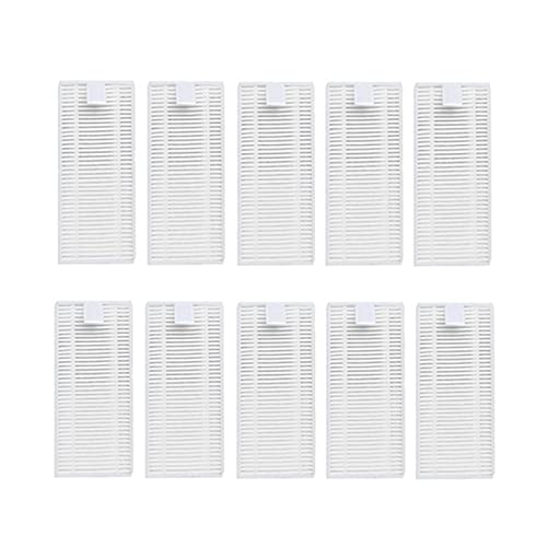 ZIMAGU Filtro Hepa for aspiradora Compatible con Cecotec Conga 1690 Pro, Piezas de Robot Aspirador, Accesorios, reemplazo de filtros (Color : 10pcs Filter)