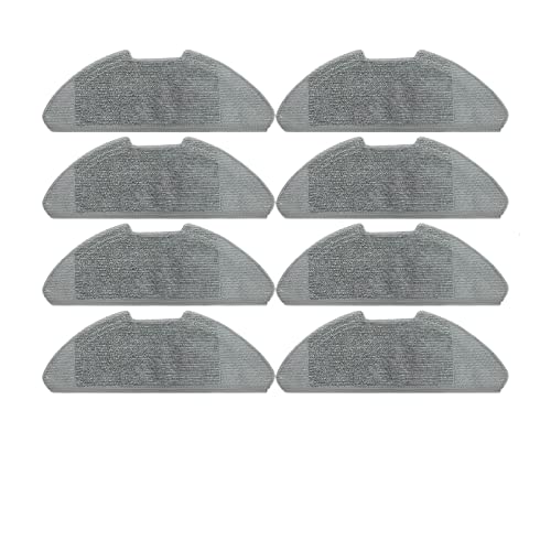 DREOX Compatible con Xiaomi Mi Robot Vacuum Mop 2 Lite/Mi Robot Vacuum Mop 2 Pro/MJSTL / MJST1SHW Partes Cepillo Lateral Principal Hepa Filter Mop Rag (Color : 8 Mop)