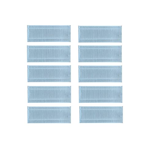 Filtro HEPA for Robot aspirador, Compatible con Lefant F1, repuestos for aspirador robótico, accesorios, filtro de repuesto (Color : 10pcs)