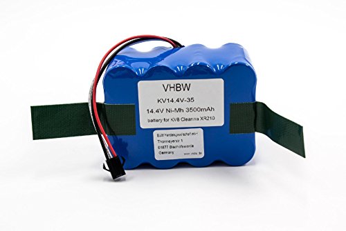 vhbw Batería Compatible con H.Koenig SWR22 Robot Limpieza (3500 mAh, 14,4 V, NiMH)