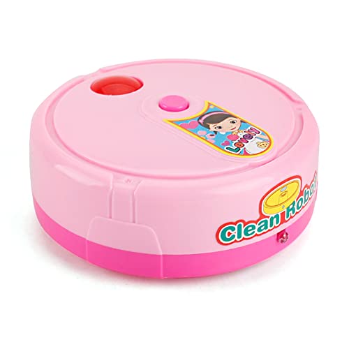 Genérico Robot Aspirador | Robot Aspirador para niños,Efecto de Luces y Sonidos Juegos de imaginación Juguetes de Limpieza Grandes Regalos para niños, niños y niñas