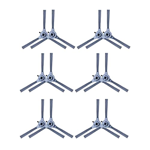 Fantisi 12 unids lado Cepillos Partes de aspirador barredora robot Accesorios piezas de repuesto para Muzili G9070 r9000