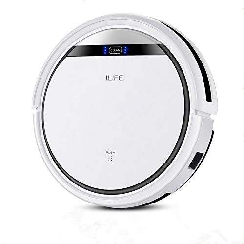 fangzhuo Robots aspiradores Robot Aspirador Ilife V3s Pro, Máquina De Barrido Profesional para El Hogar, para El Pelo De Mascotas, Recarga Automática Anticolisión