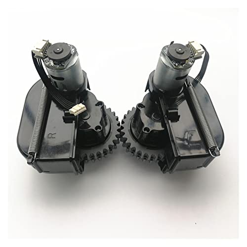 Robot Rueda Izquierda Derecha Compatible con Robot Aspirador Ilife X5 V3s V5 V3 Ilife V5s Piezas de Robot Aspirador Ruedas Incluyen Motor (Color : R and L Wheel)