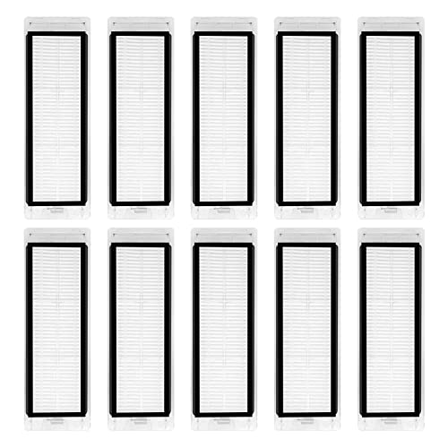 Filtros de repuesto accesorios para robot aspirador Xiaomi Roborock S5 Max S50 S51 S6 S60 S65 S6 MaxV S6 Pure S55 E25 E35 (10 unidades)
