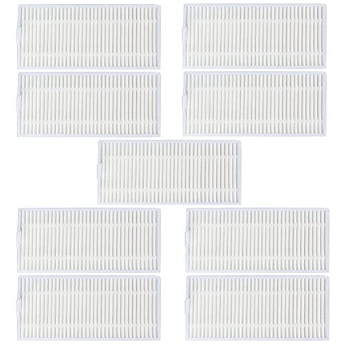 Accesorios de repuesto 9 paquetes de filtros para robot aspirador Cecotec Conga 1690