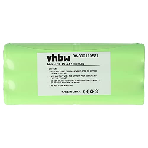 vhbw Batería Compatible con Taurus Aspirateur Striker Mini T270 Robot Aspirador, Robot doméstico (1500 mAh, 14,4 V, NiMH)
