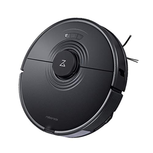 roborock S7 Robot Aspirador con Trapeador Sónico, Fuerte Succión de 2500PA, Mapeo de Varios Niveles, Elevador de Trapeador Inteligente, Navegación LiDAR, Aplicación Plus y Control de Voz