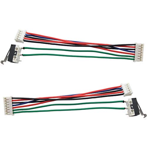 Cable placa base a rueda motriz para Cecotec Conga 1290 1390 1490 1590 (Pack 2)