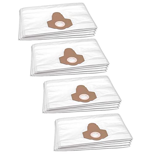 vhbw 20x Bolsa aspiradora compatible con Top Craft NT 01/11 (2011), NT 06/10 (2010), NT 06/11 (2011) aspiradora - vellón micro, 45 cm x 30 cm