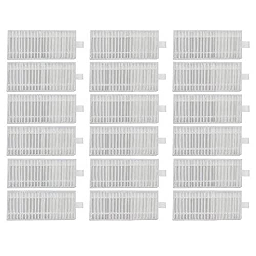 Bassulouda 18 piezas de repuesto para Conga 5090 5490 6090 7090 Robot Partes de aspirador Accesorios Kit Hepa Filtros