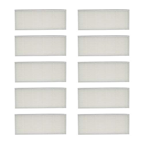 YanBan 10 Uds filtro Hepa de repuesto para Cecotec Conga 1390 1290 Robot aspirador repuestos