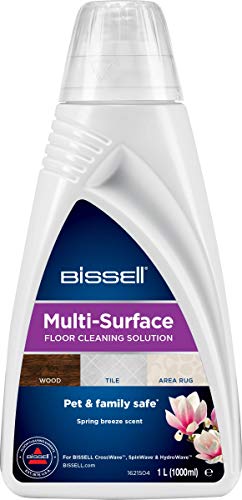 Bissell 1789L Solución Multi-Superficie para Crosswave y Spinwave, 1 Liter, Plastic, Blanco