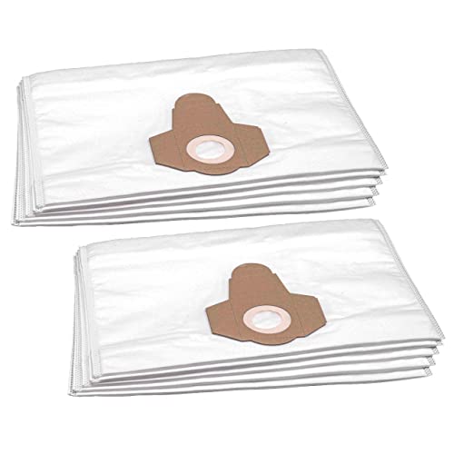 vhbw 10x Bolsa aspiradora compatible con Top Craft NT 01/11 (2011), NT 06/10 (2010), NT 06/11 (2011) aspiradora - vellón micro, 45 cm x 30 cm