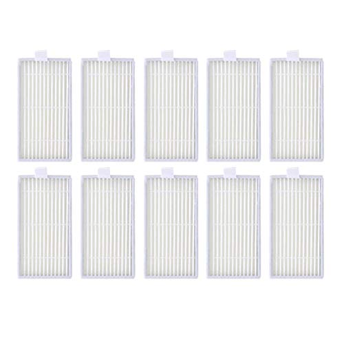 NCONCO Filtros Consumibles Accesorios Pack Compatible para ILIFE V50 V5SPRO V5S Robot Aspirador