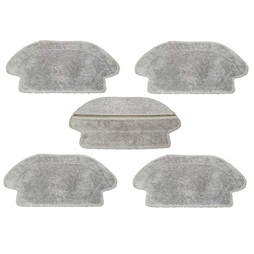 Styleshop777 Mopa de Microfibra de Repuesto para Xiaomi Mi Robot Vacuum Mop Pro, Vacuum-Mop 2S, paños de Limpieza (Juego de 5 Unidades)