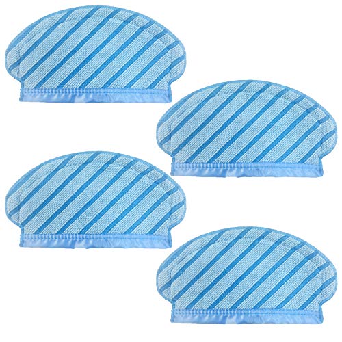 iAmoy Paño de fregona de Repuesto Lavable húmedo y seco Compatible con Ecovacs Deebot OZMO 950 Robot Aspirador