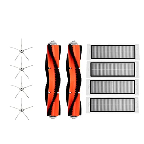 IMASHNA /Apto for Xiaomi 1 2 1S Gen SDJQR01RR SDJQR02RR SDJQR03RR Robot Aspirador Piezas Lavables/Apto for Mi Robot Gen1 Gen2 Gen1S (Size : D)