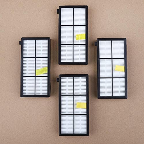 okuya Kit de Recambio HEPA Filtros for Irobot Roomba 800 900 Series 860 870 880 890 960 Robot de Barrido Accesorios de Piezas de la aspiradora Fácil de Instalar (Color : China)