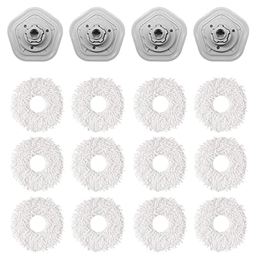 HEREKA 1 Juego de stents de Trapo de Trapo adecuados for aspiradora Robot W10 W10pro (Size : 16pcs)