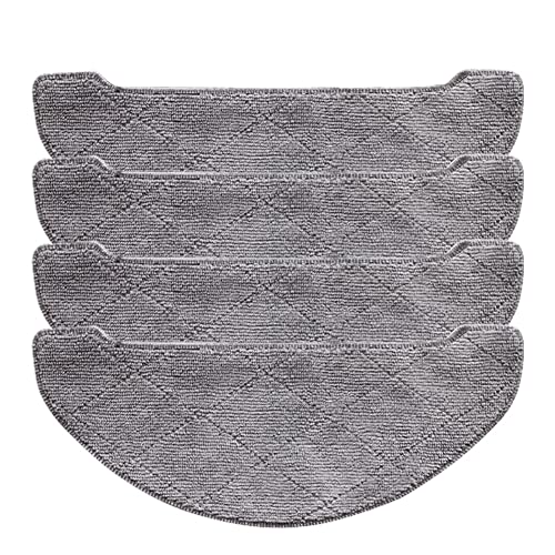 FIYAKA 4 Uds paños de fregona for Midea IMILAB V1 Robot aspiradora Accesorios Almohadillas Lavables barredora doméstica Herramienta de Limpieza
